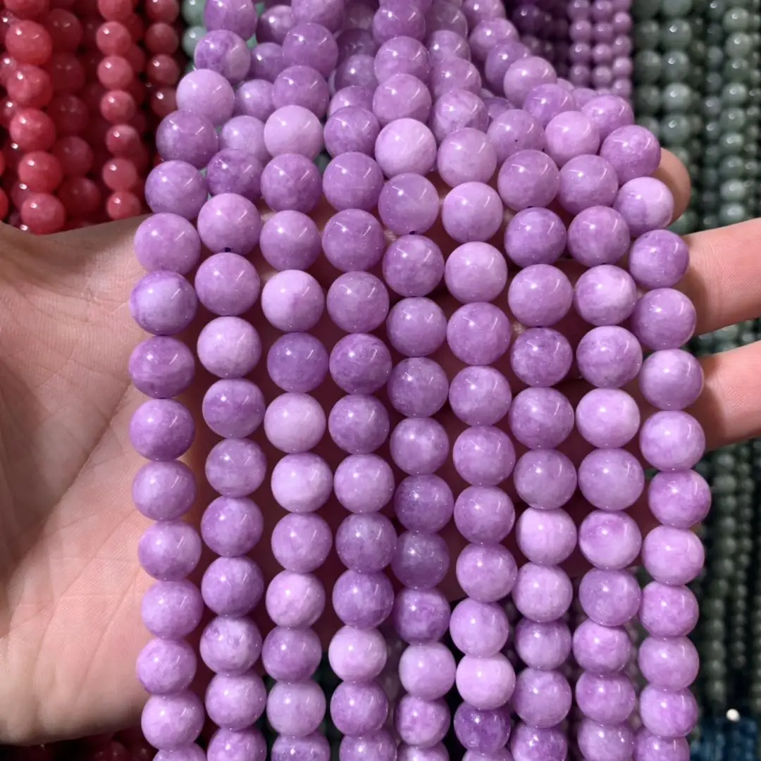 Мужские бусины из камня spodumene/Kunzite незакрепленные Бусины Из Натурального кварца