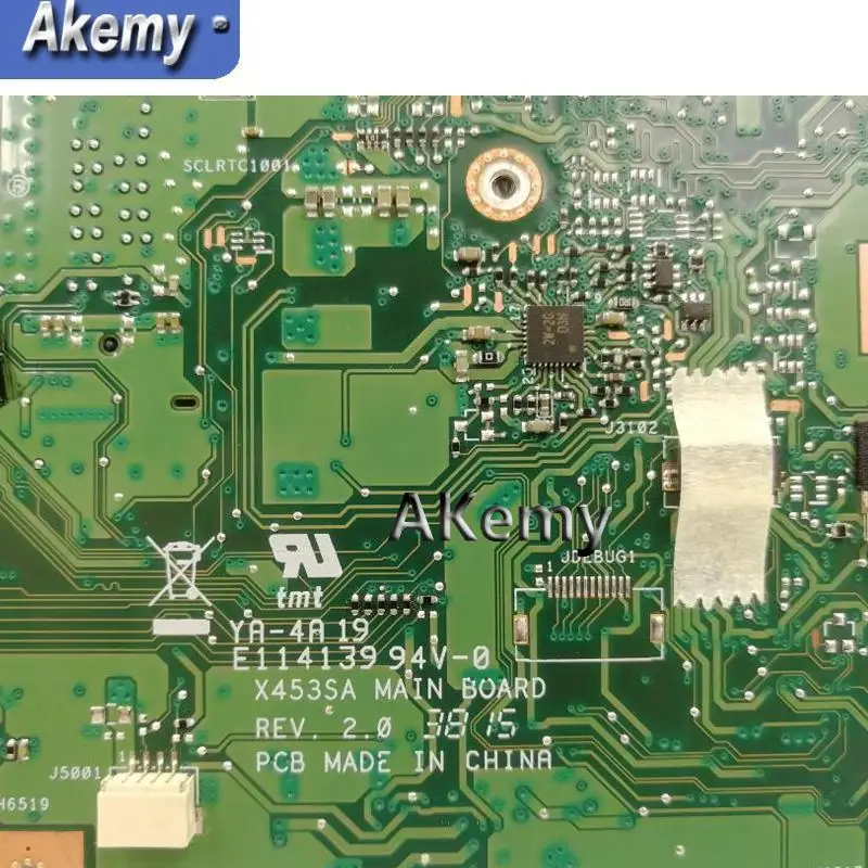 Материнская плата для ноутбука Amazoon X453SA For Asus X453S X453 F453S тест на материнскую плату