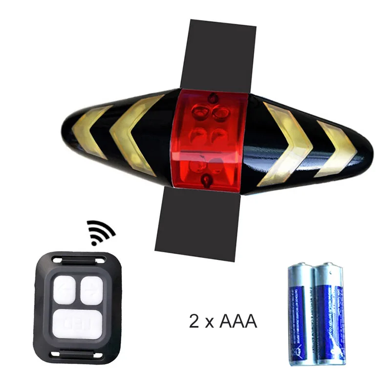 Best Bicycle rear light Wireless Bike Turning Light LED Taillight with Rear Turn Signal mode taillight Rear safety lights 0