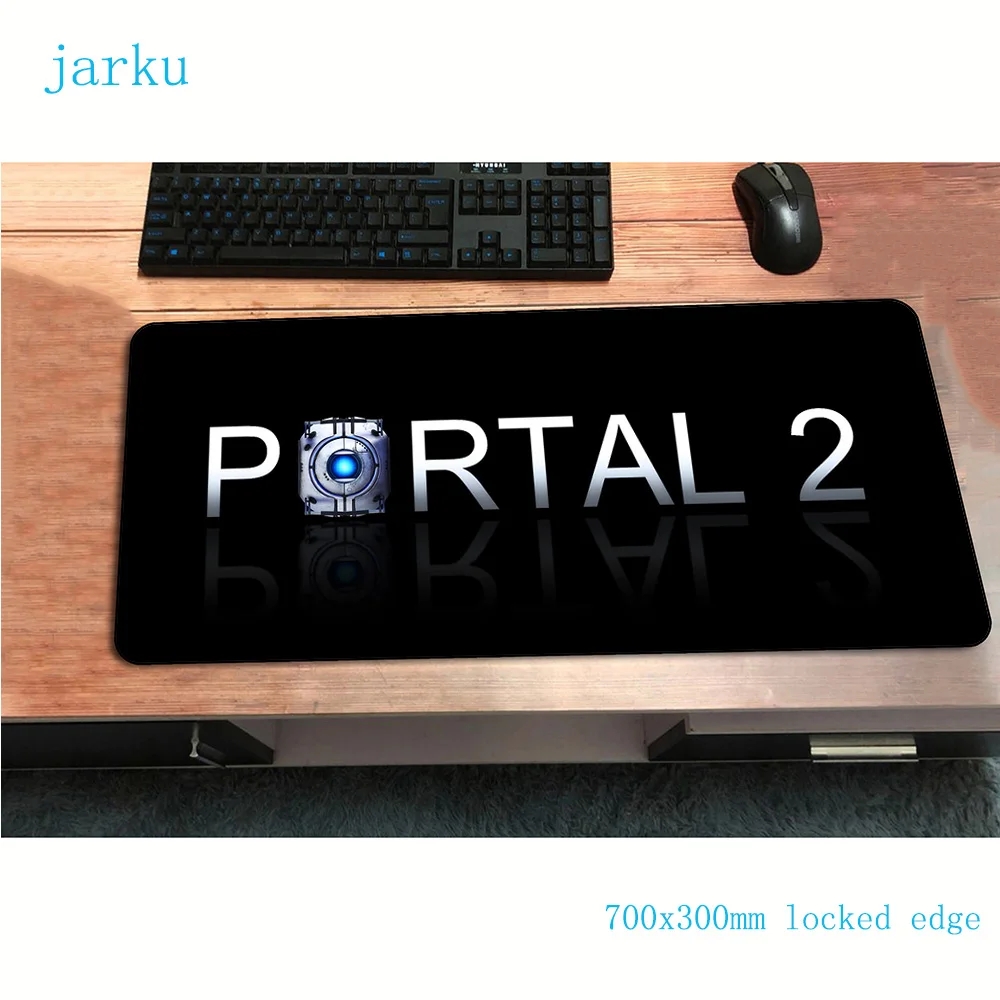 Коврик для мыши portal 2 700x300x2 мм игровой коврик Аниме большой офисный notbook
