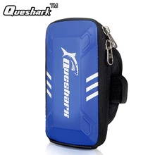 Queshark, водонепроницаемая маленькая сумка для фитнеса, кошелек для бега, держатель для телефона, кошелек, нарукавная повязка, спортивная сумка, спортивные аксессуары