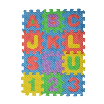 

36 Pcs / Set Child Puzzle Toy Alphanumeric Puzzle EVA Foam Pad Child Educational Toys 4.7cmX4.7cm