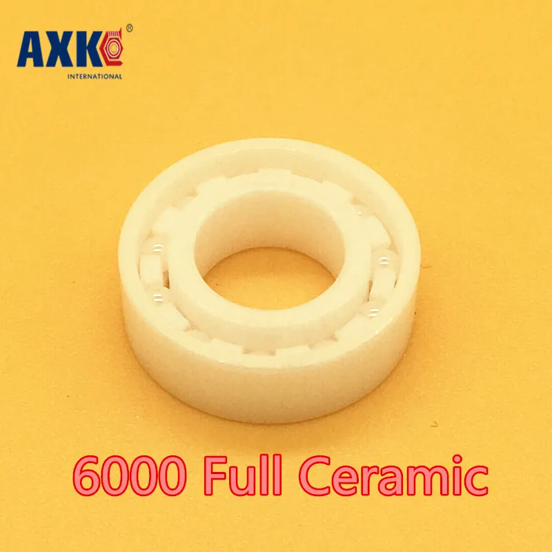 Axk 6000 полнокерамический подшипник (1 шт.) 10*26*8 мм Zro2 материал 6000ce полностью из