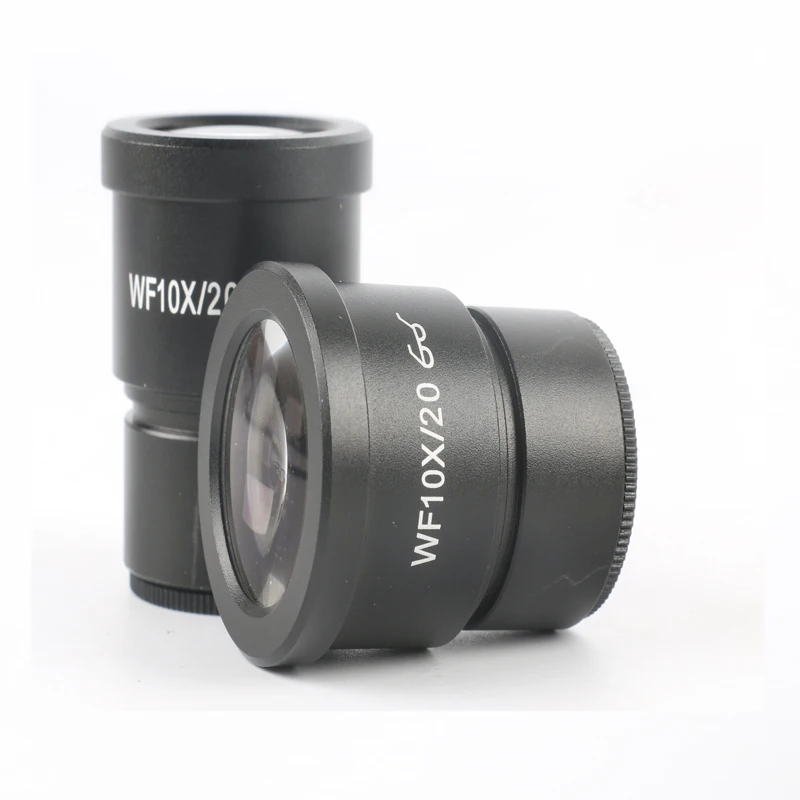 

WF10X/20mm or WF20X/10mm Wide Angle Eyepiece high eyepoint ocular for Stereo Microscope Optical Lens with Mounting Size 30mm