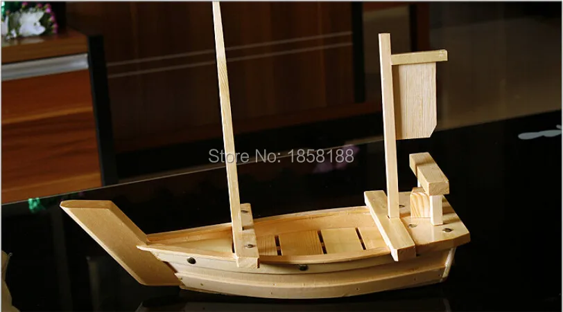 90 см длина японский стиль деревянный Суши Лодка контейнер для суши с сеткой говядины лодка с сетью 36 дюймов