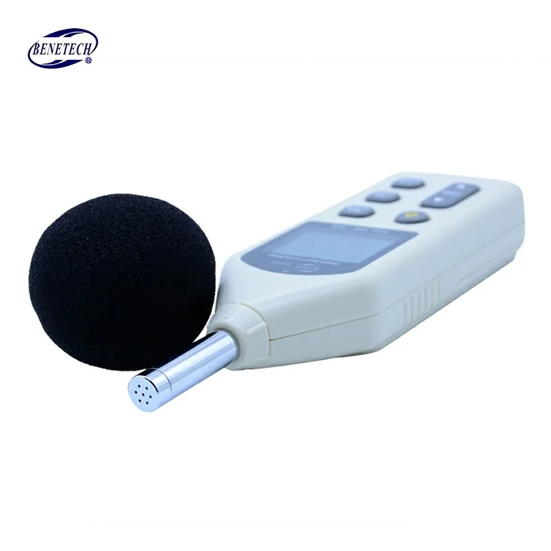 Цифровой шумомер GM1356 измеритель уровня звука с USB ЖК экраном|level meter|level digitalsound level