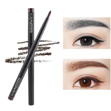 2 шт женский водонепроницаемый Выдвижной поворотный карандаш для глаз карандаш для макияжа, косметика инструменты