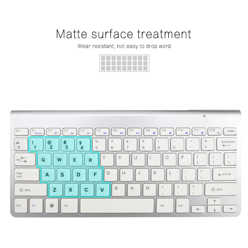 3 Colors Russian KEY Laptop Keyboard Stickers Letter Alphabet Layout Sticker For Laptop Desktop Computer-3