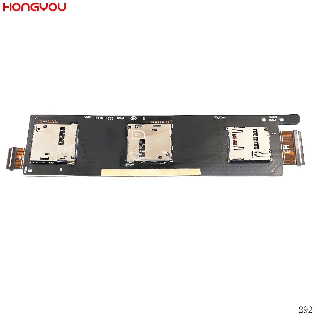 

SIM Card Reader Holder Tray Slot Flex Cable For ASUS Zenfone 6 A600CG