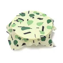 Пищевая обертка из пчелиного воска многоразовая обертка из пчелиного воска устойчивая пластиковая свободная обертка из пчелиного воска для хранения пищевых продуктов Экологичная обертка для закусок