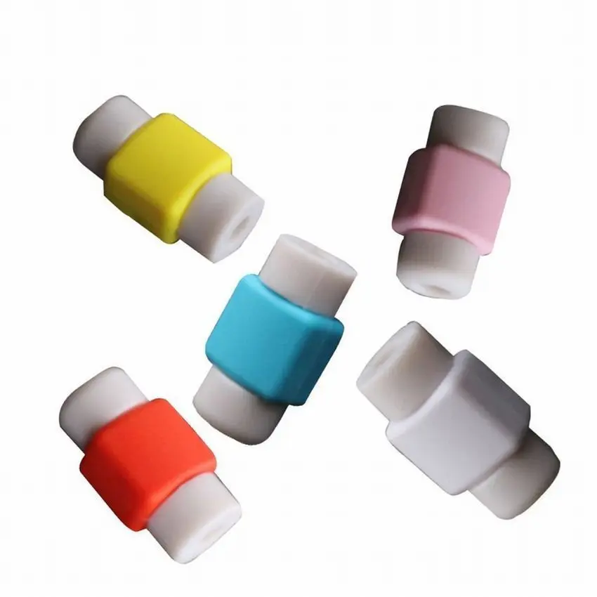 

Plastic USB Charge Cable Protector Data Charging Cord Protection Cover Winder for iphone 5 6 7 8 plus X Mobie Phone 1000pcs