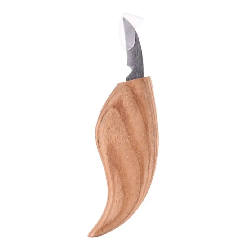 

3Pcs/Set Stainless Steel Wood Carving Cutter Woodwork Sculptural DIY Wood Handle Spoon Hook Carving Knife Woodcut Art Tool qiang