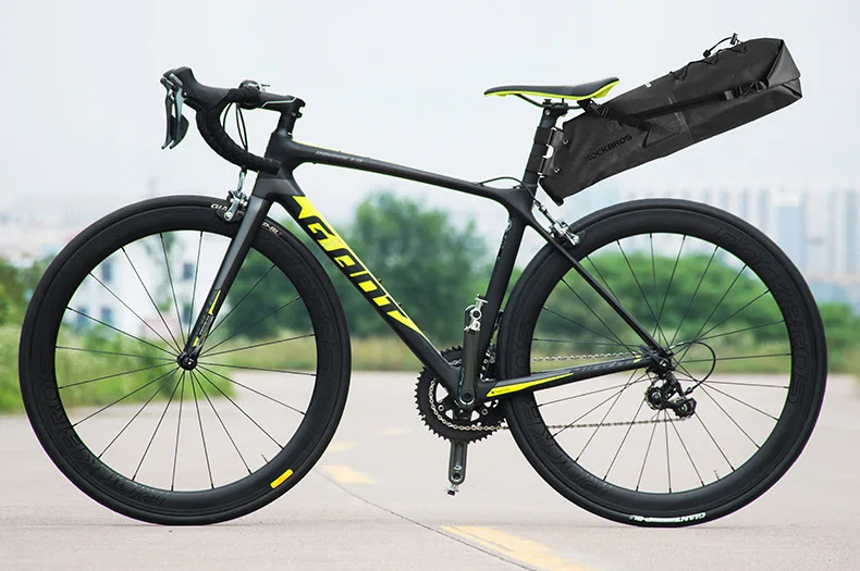Flash Deal ROCKBROS Bike Bicycle Saddle Bag Waterproof Large Capacity Reflective Foldable Cycling Tail Rear Bag Road Bike MTB Trunk Pannier 28