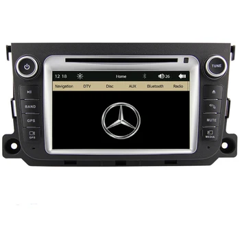 

Free Shipping Car DVD Player GPS Navigation System Radio For Benz Smart Fortwo 2012 2013 Bluetooth RDS steering wheel control