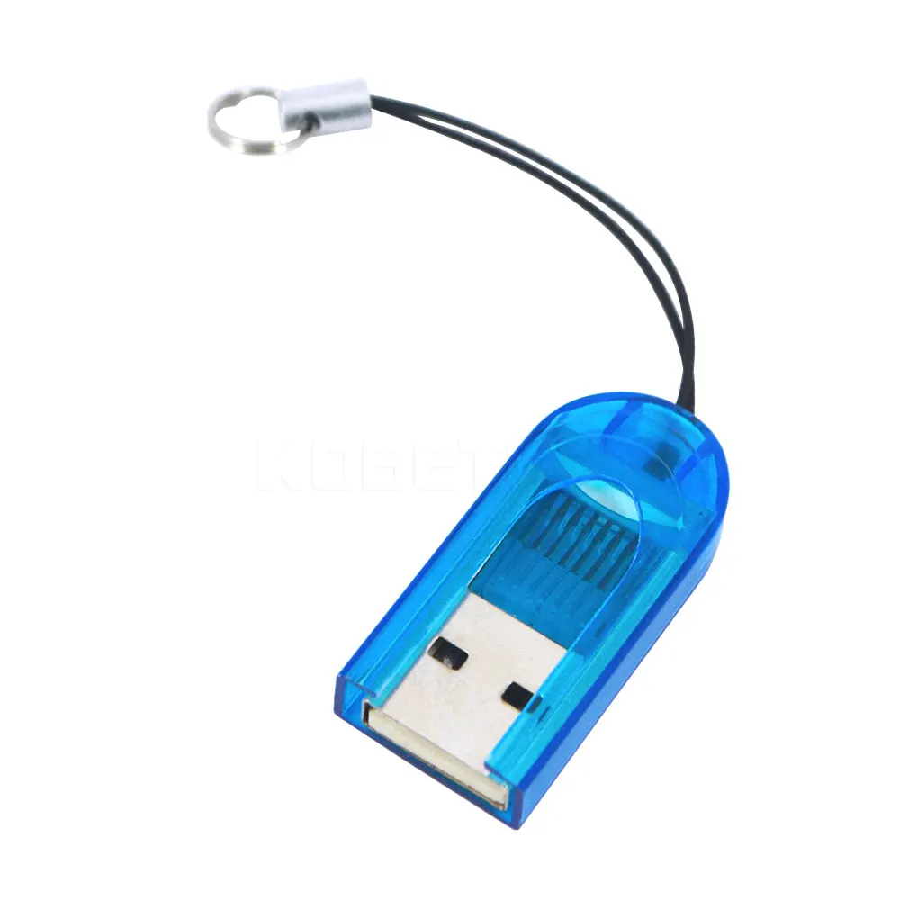 Kebidu 10 шт./партия USB 2,0 Mini MicroSD T-Flash TF кард-ридер, Micro SD tf кард-ридер лучший