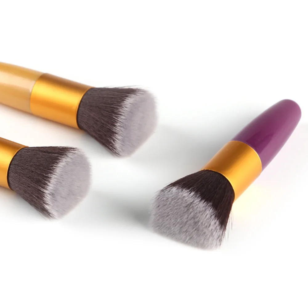 

1pc Pink Powder Blush Foundation Brush Powder Eye Shadow Foundation Blush Blending Beauty Make Up Brush Cosmetic Makeup Tool Kit