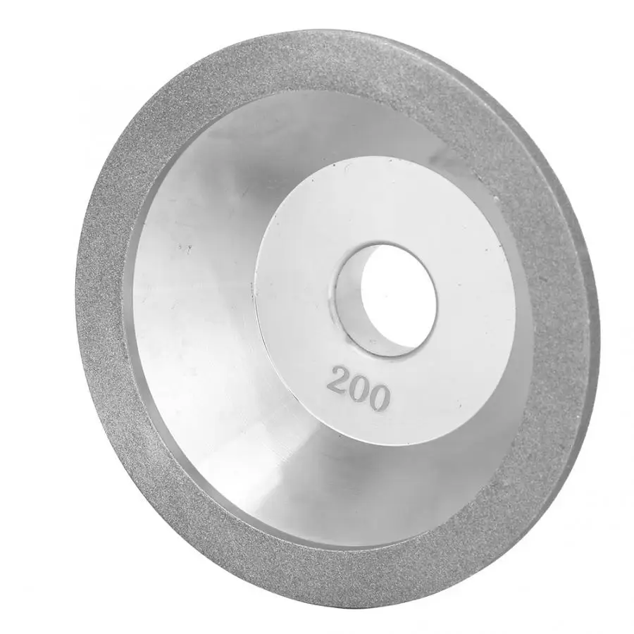 Алмазный шлифовальный круг, алмазный диск, заточка 100*20 мм, гальваническое алмазное шлифовальное колесо, абразивный стакан для шлифовальной машины
