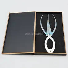 Золотая пропорция весы лицо бровей место позиционирования линейка для нанесения татуировки бровей нержавеющая сталь три точки позиционирования баланс линейка