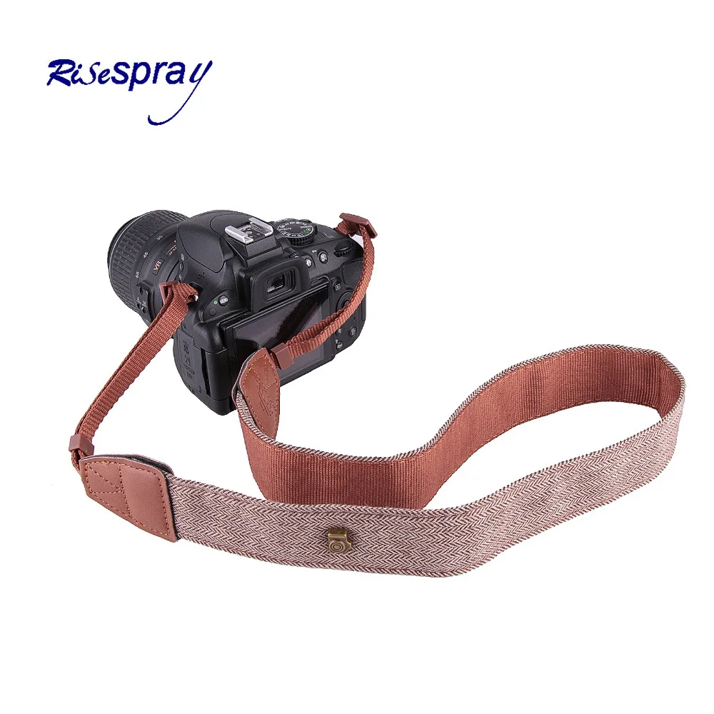 Buy Camera Shoulder Strap Cotton PU Leather Adjustable