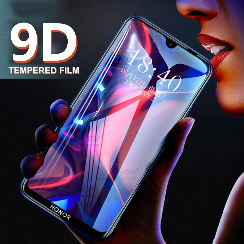 Изогнутое закаленное стекло 9D для Huawei y5 2019 защитная пленка экрана huawei huawey y 5