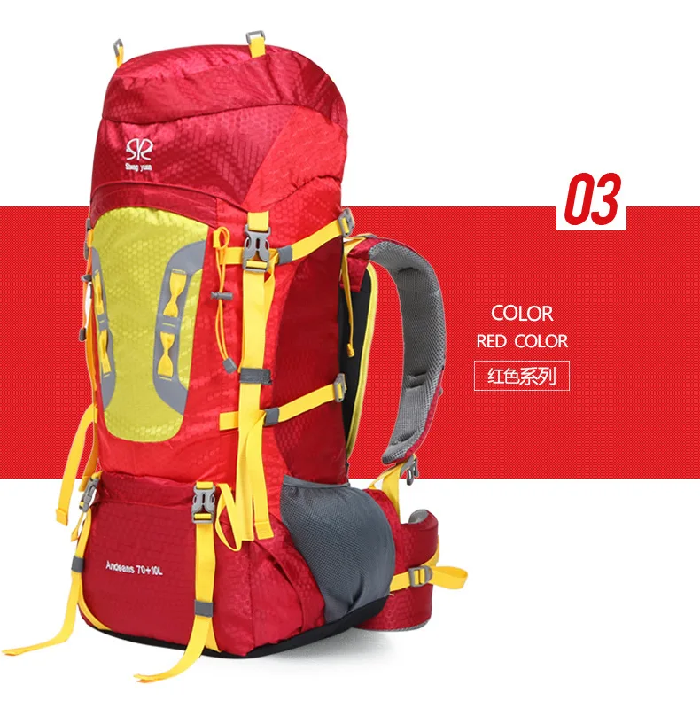 Большой емкости открытый спортивный рюкзак путешествия на ноге двойной плечо альпинизма сумка A5104