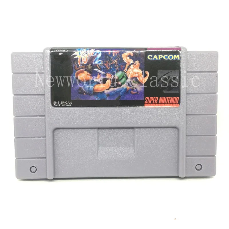 

Final Fight 2 USA Version for 16 bit Gray Video Game Cartridge Card For NTSC Game Player