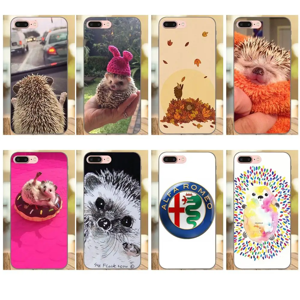 

For Xiaomi Redmi Note 2 3 4 4A 4X 5 5A 6 6A Plus Pro S2 Y2 New Print Phone Accessories Case Hedgehog