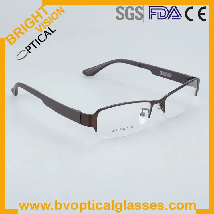 Magic Jing металлические очки для близорукости оптические рамки очки для мужчин 2294 - Цвет оправы: brown