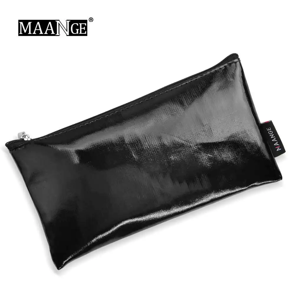 MAANGE Makeup Brushes Bag Female Travel Toiletry Organizer Beauty Make Up Cosmetic Pouch Women Clutch Handbag Purses Pencil Case