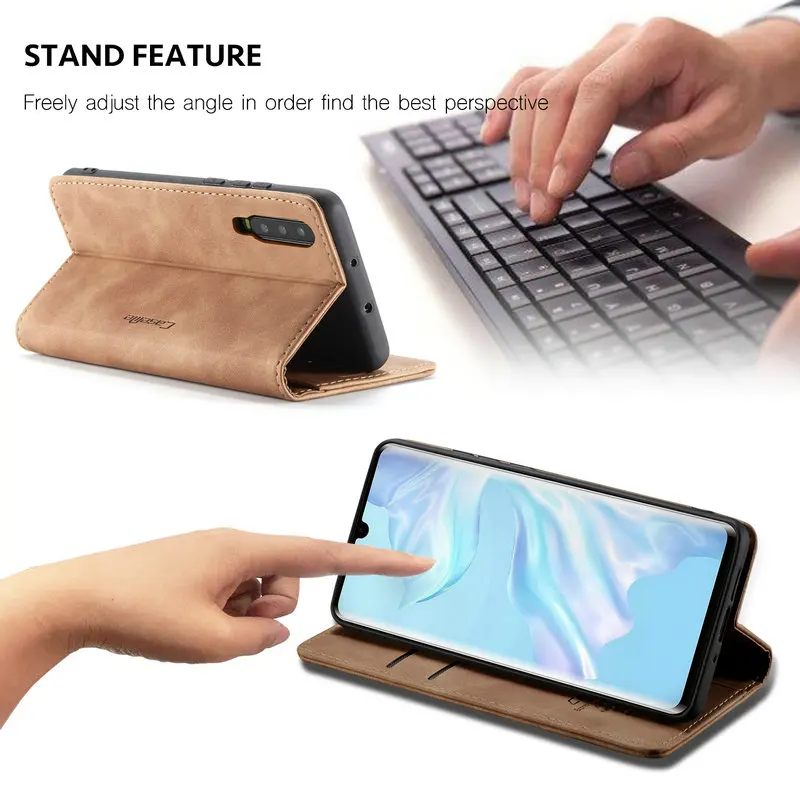CaseMe Original Leather Wallet Case For Huawei P30 Pro Magnetic Retro Card Stand Flip Cover For Huawei P30 P20 lite P Smart 2019 CaseMe Original Leather Wallet Case For Huawei P30 Pro Magnetic Retro Card Stand Flip Cover For Huawei P30 P20 lite P Smart 2019