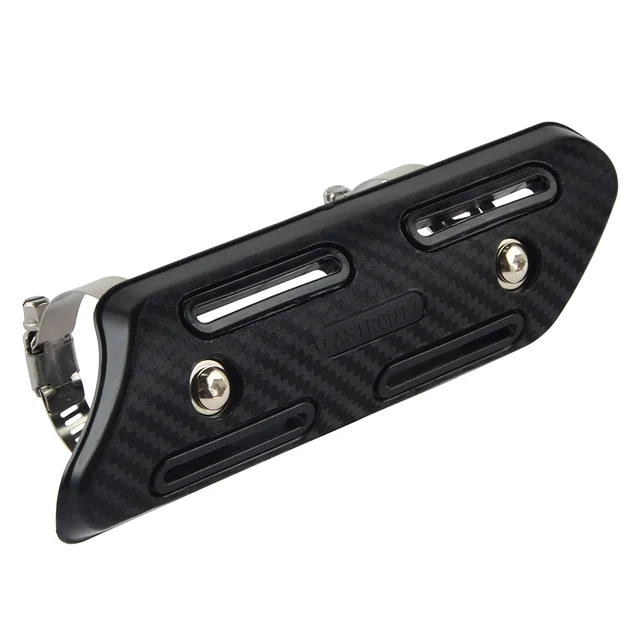 Exhaust Heat Shield Protector Anti-scalding Guard for KTM EXC SXF EXCF SMR SX XC XCF EXCW XCFW 250 125 300 350 400 450 525 530 Black