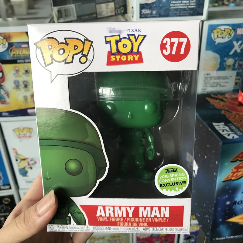 

2018 ECCC Exclusive Funko pop Official Toy Story - Army Man Vinyl Action Figure Collectible Model Toy with Original Box