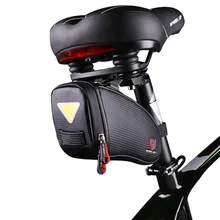 WHEEL UP Reflective Bicycle Saddle Bike Rear Bag Waterproof MTB Mountain Road Shockproof cycling Seatpost Package tail bags