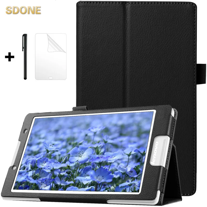 Slim Flip Case for Lenovo Tab 3 8 TB3-850F TB3-850M Folding Stand Cover 2 A8-50F A8-50LC 8.0inch Tablet | Компьютеры и офис