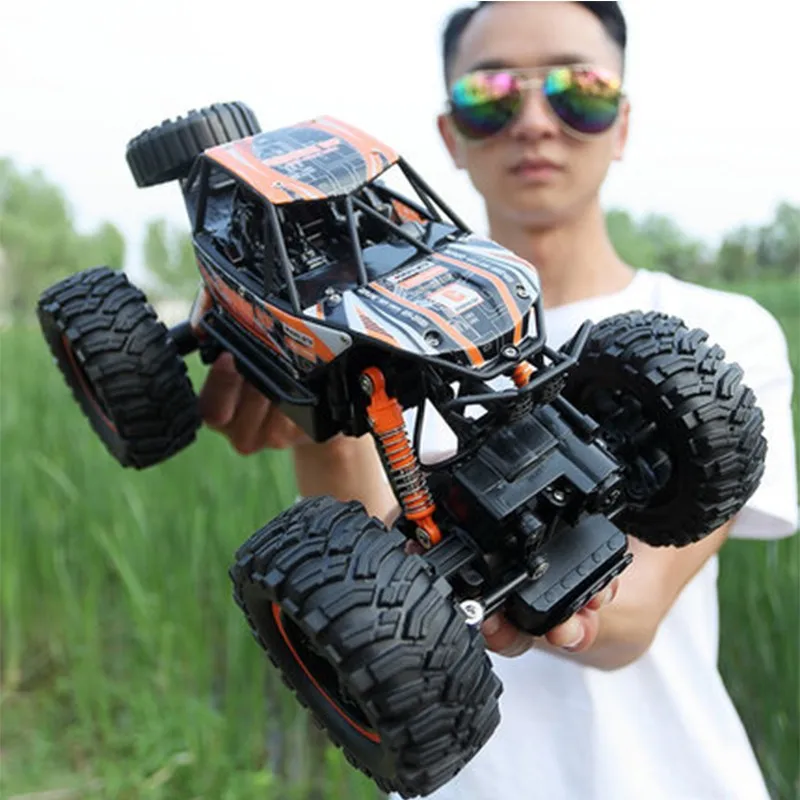 RC автомобилей 1/14 4WD удаленного Управление высокое Скорость автомобиля 2,4 ГГц Электрические RC игрушки Monster Truck багги для бездорожья игрушки для детей-сюрприз радиоуправляемые машины машина на радиоуправлении