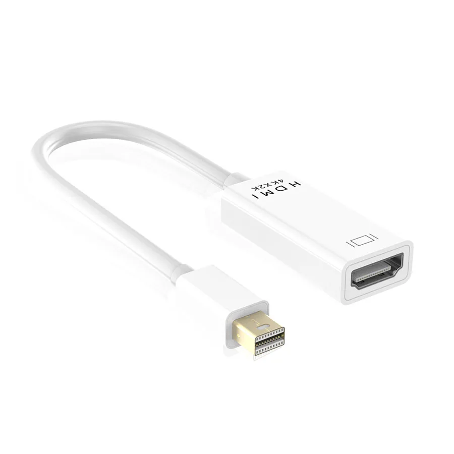 Мини Дисплей Порты и разъёмы Кабель HDMI адаптер мужчин и женщин DP к HDMI 4 К * 2 К конвертер для apple Mac MacBook Pro воздуха мини Дисплей Порты и разъёмы