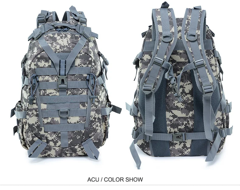 40L Army Molle Tactical Rucksack