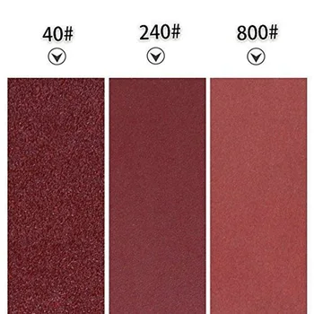 

50pcs 140 * 90mm Mouse Detail Sander Sandpaper Sanding Paper Hook And Loop Cleaning And Polishing Sandpapers