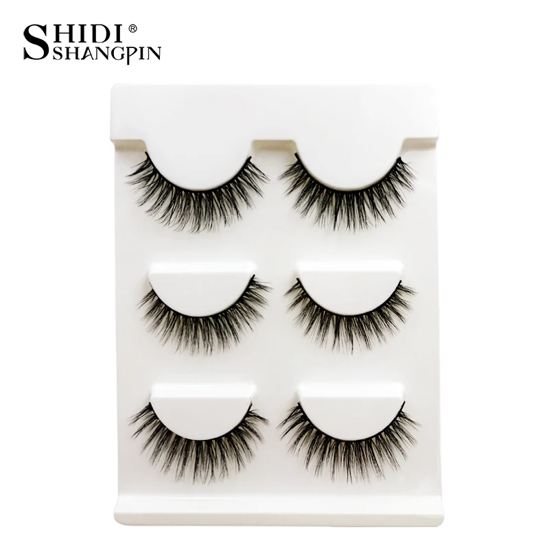 

SDSP Mink Eyelashes 3D Mink Lashes NaturalFalseEyelashes MakeupFalseLashes Eyelash Extension Faux Cils maquiagem 07