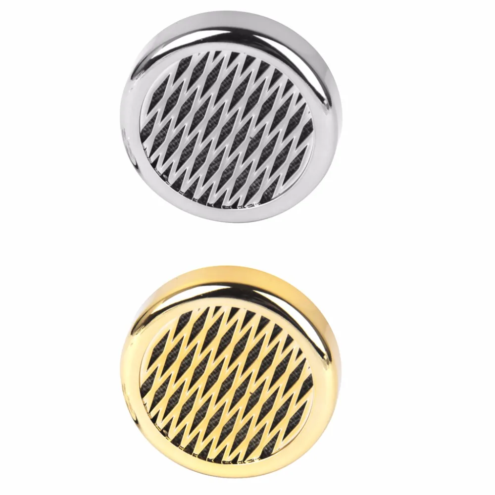 

Tobacco Cigar Humidifier Round hook and loop fasteners included for easy attachment Gold/Silver