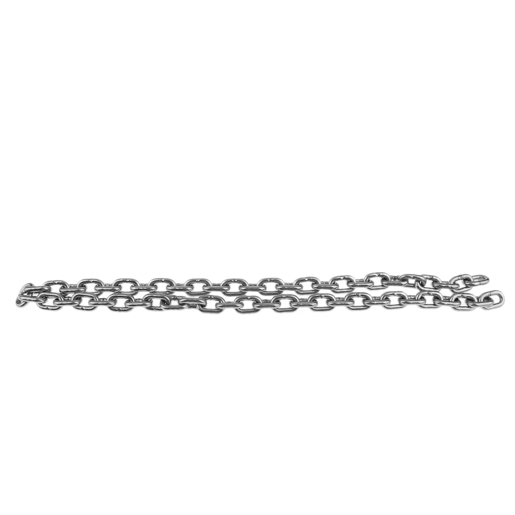 Stainless Steel 316 Anchor Chain by 950mm Long for Marine Boats 6MM 8MM