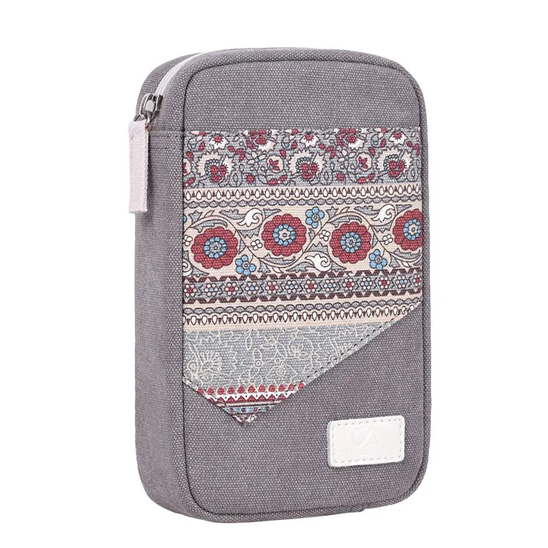 

New Digital Electronic Gadgets Organizer Canvas Storage Bags for Mouse Power Bank Data Cables Seyahat Travel Accessories Pouch