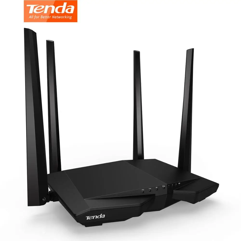 

Tenda AC6 Wireless Wifi Router 1200M Dual Band 2.4GHz/5.0GHz 11AC Wireless Wi-Fi Repeater 802.11ac Smart Remote APP Manage New