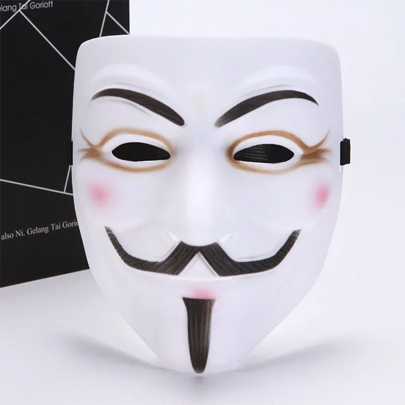 

11 Style Party Masks V for Vendetta Mask Anonymous Guy Fawkes Fancy Adult Costume Accessory Party Cosplay Halloween V Masks