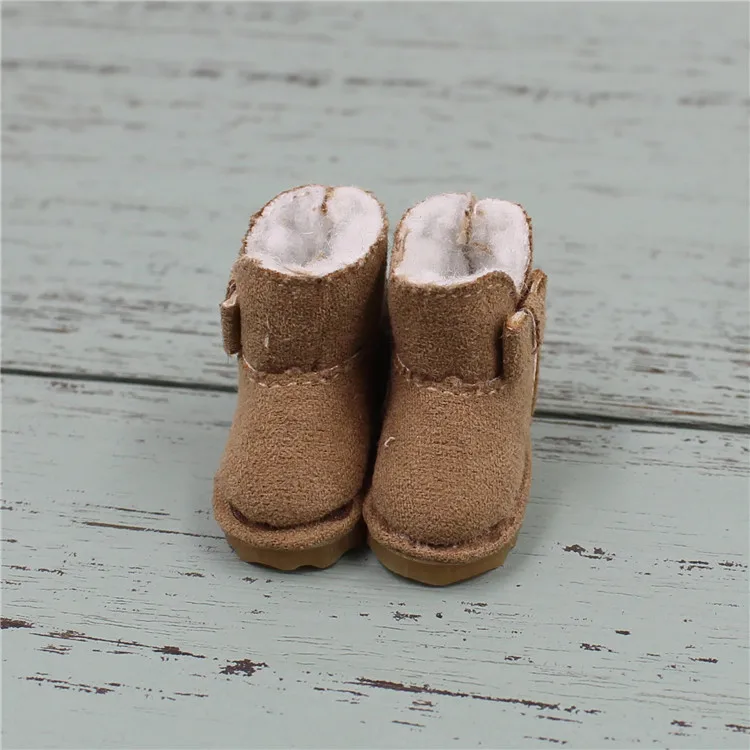 ICY DBS Blyth doll toys shoes winter boots snow shoes about 3.5cm toy shoes 7