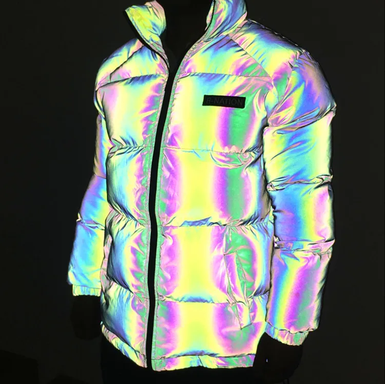 moda mágica arco-íris pano variável cor brilhante refletindo luz fibra tecido