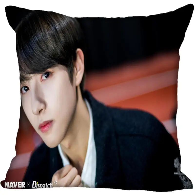 Корея Pop NCT RENJUN квадратные шелковые атласные наволочки с принтом 35x35 см 40x40 одной