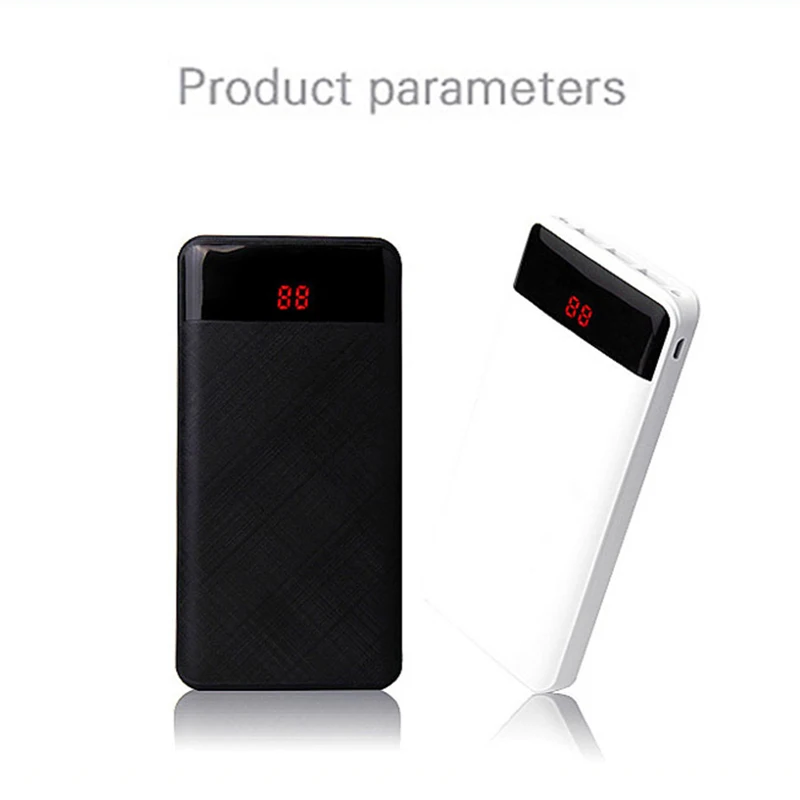 Внешний аккумулятор 30000 mAh 3USB портативное зарядное устройство Bateria Externa Pack Литий