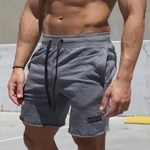 Новые мужские спортивные залы тренировка шорты дышащие кружевные спортивные и свободные брендовые шорты бодибилдинг одежда