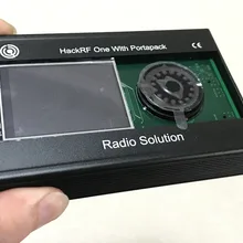 Последняя версия PORTAPACK для HACKRF ONE SDR программное обеспечение определение радио+ металлический чехол+ 0.5ppm TXCO+ сенсорный ЖК-дисплей
